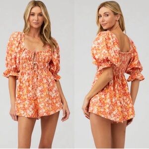 FREE PEOPLE SHOW ME LOVE ROMPER